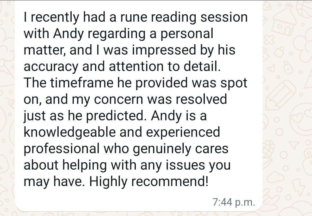 Testimonials in English: photo testimonial
